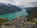 Gjende lake, Jotunheimen NP, Norway