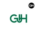 GJH Logo Letter Monogram Design Royalty Free Stock Photo