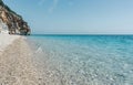 Gjipe Beach, the most beautiful beach in Albanian Riviera, Albania.