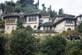 Gjirokaster town balkan ottoman architecture view in southern al Royalty Free Stock Photo