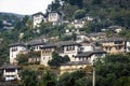 Gjirokaster town balkan ottoman architecture view in southern al Royalty Free Stock Photo