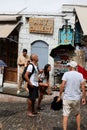 Gjirokastra, Albania, Wednesday 13 September 2023 Exploring old city view people and beautiful places summer vibes high quality