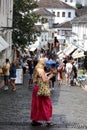 Gjirokastra, Albania, Wednesday 13 September 2023 Exploring old city view people and beautiful places summer vibes high quality