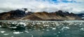 Glacial Flow Kenai Fjords Alaska Harding Ice Field Aialik Glacier