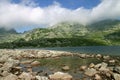 Glacial lake landscape Royalty Free Stock Photo