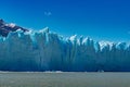 glacial landscape of Perito Moreno in Pampa Argentina