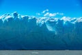 glacial landscape of Perito Moreno in Pampa Argentina