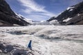 Glacial Meltwater On Columbia Ice Cap Royalty Free Stock Photo