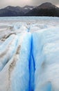 Glacial mountain landscape in Patagonia