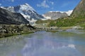 Glacial Stream and Dent d'Herens