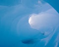 Glacial Tunnel Royalty Free Stock Photo