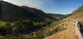 Glacial valley of Manteigas at Serra da Estrela, Portugal