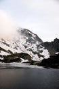 Glaciar lake Royalty Free Stock Photo