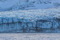 Glacier , Antartic landscape, Royalty Free Stock Photo