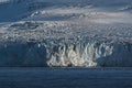 Glacier , Antartic landscape, Royalty Free Stock Photo