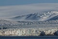 Glacier , Antartic landscape, Royalty Free Stock Photo