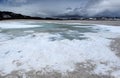 Glacier in the Askja region Royalty Free Stock Photo