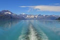 Glacier Bay Cruise Ship Views Royalty Free Stock Photo