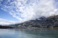 Glacier Bay National Park Landscape And Clouds Royalty Free Stock Photo