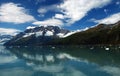 Glacier Bay Reflecting Clouds Royalty Free Stock Photo