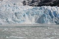 Glacier breaking, Argentina Royalty Free Stock Photo