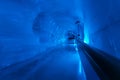 The glacier cave in Mt. Titlis area. Royalty Free Stock Photo