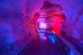 glacier cave of Titlis in Switzerland Royalty Free Stock Photo