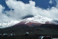 Glacier on Cotopaxi Volcano