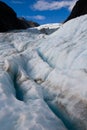 Glacier Crevasse Royalty Free Stock Photo