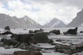 On the glacier Dugoba, Pamir-alay