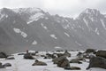 On the glacier Dugoba, Pamir-alay