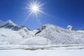 Glacier beside of everest basecamp from everest trek