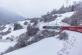 Glacier express, Switzerland Royalty Free Stock Photo