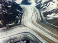Glacier Flow Denali National Park Alaska