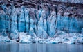 Glacier in Glacier Bay National Park, Alaska Royalty Free Stock Photo