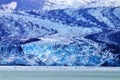 Glacier in Glacier Bay National Park Alaska Royalty Free Stock Photo