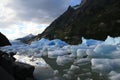 Glacier Grey in Torres del Paine Royalty Free Stock Photo