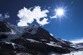 Glacier in Jasper