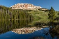 Reflections in Beartooth Lake, Wyoming