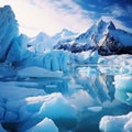 Glacier Lullaby: The Serenity of Frozen Waters