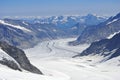 Glacier Mont Blanc alps