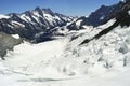 Glacier Mont Blanc alps france