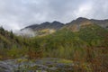 Glacier mountain in Kenai Fjords National Park, Alaska, USA Royalty Free Stock Photo