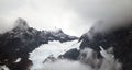 Glacier in the Mountains