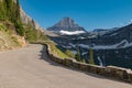 Glacier National Park belong Going to the sun road Royalty Free Stock Photo