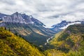 Glacier National Park landscape at fall