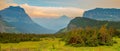 Glacier National Park Logan Pass Royalty Free Stock Photo