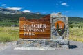 Glacier national park,montana,usa. 7-22-17: glacier national par Royalty Free Stock Photo