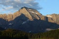 Glacier National Park Mount Gould Morning Royalty Free Stock Photo