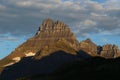 Glacier National Park Mount Gould Morning Royalty Free Stock Photo